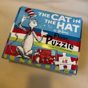 2009 Dr Suess the Cat in the Hat Floor Puzzle